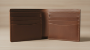 Cocoa Classic Bifold Leather Wallet - Image 2